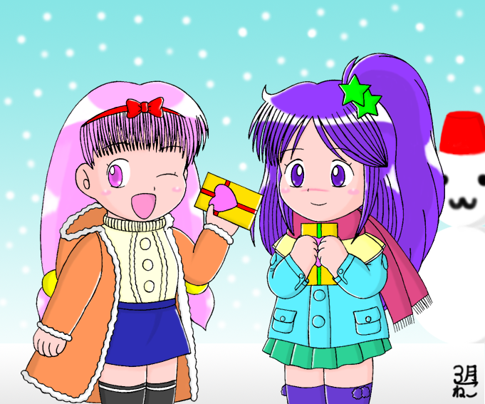 雪降る国の姉妹